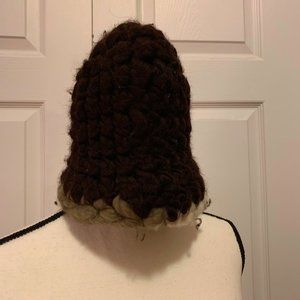 Mischa Lampert Tri-Tone Luxury Knit Hat - image 1